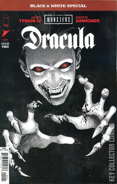 Variant Cover for Universal Monsters: Dracula - Black & White Special #2