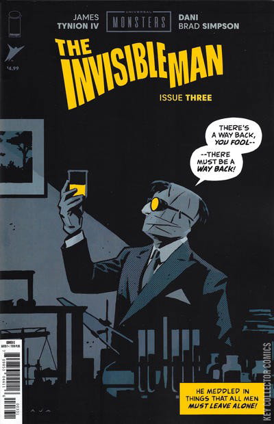 Universal Monsters The Invisible Man #3 Published October 2