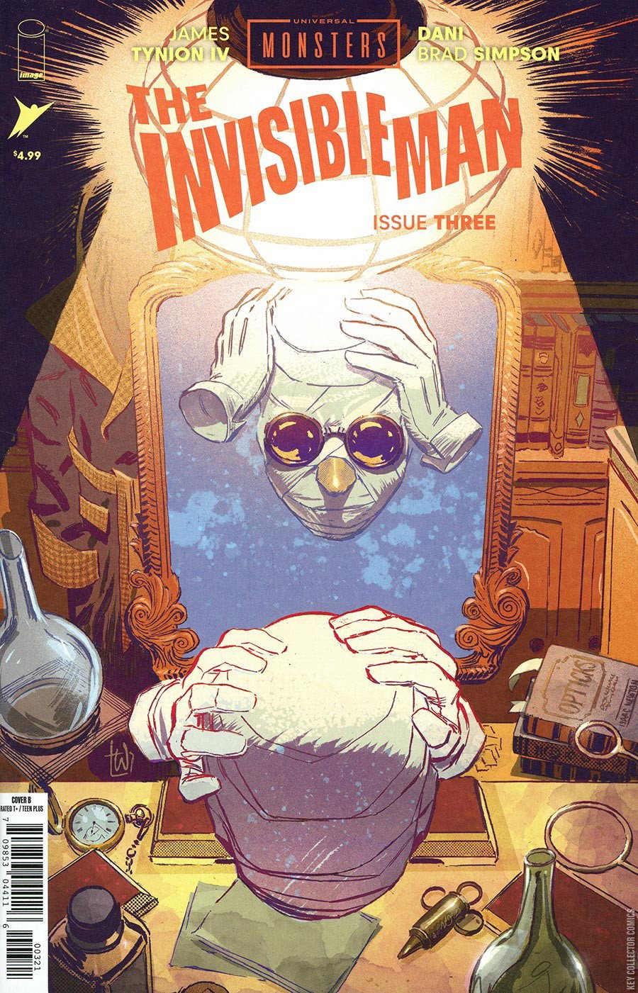 Universal Monsters The Invisible Man #3 Published October 2