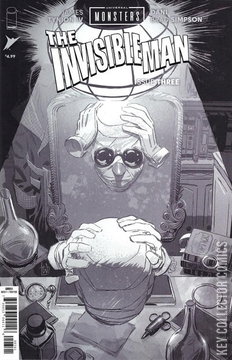 Variant Cover for Universal Monsters The Invisible Man #3