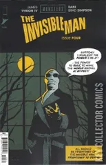Variant Cover for Universal Monsters The Invisible Man #4