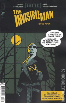 Variant Cover for Universal Monsters The Invisible Man #4