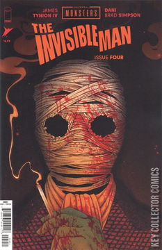 Variant Cover for Universal Monsters The Invisible Man #4