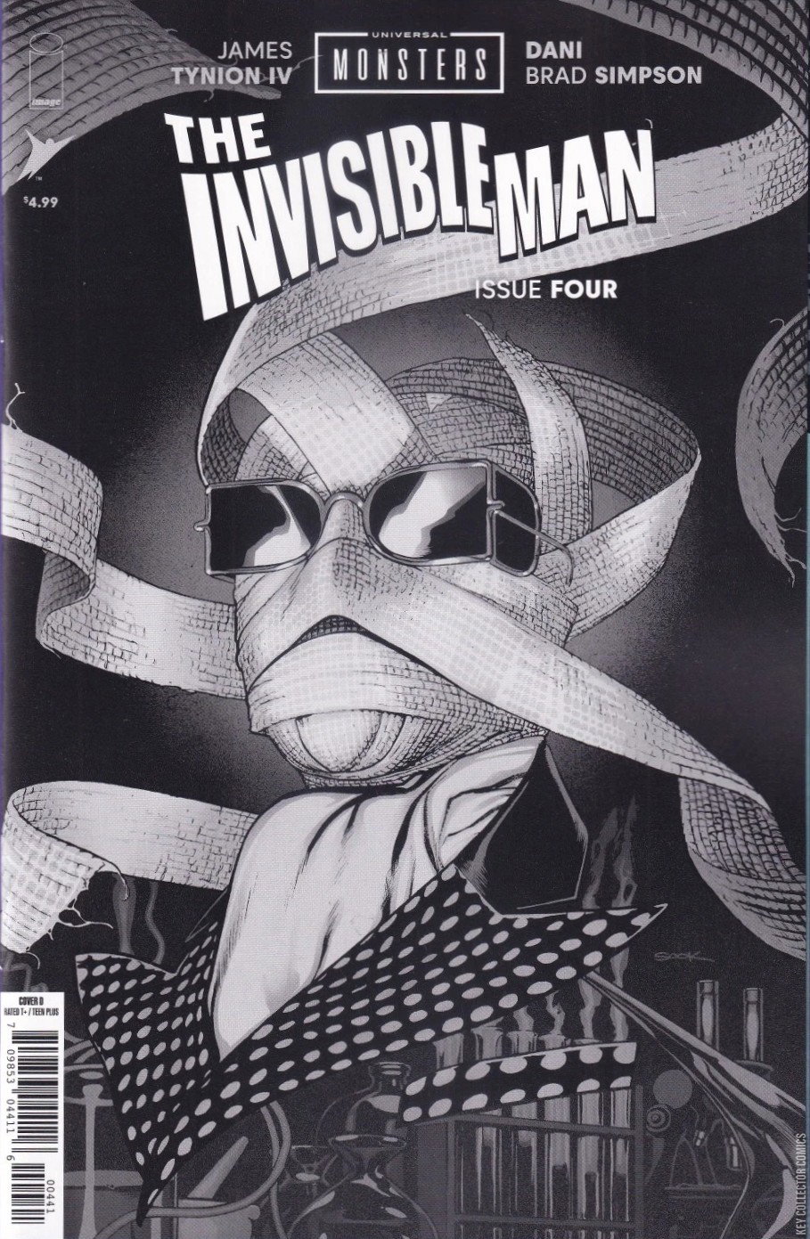 Universal Monsters The Invisible Man #4 Published November