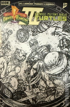 Variant Cover for Mighty Morphin Power Rangers / Teenage Mutant Ninja Turtles #1