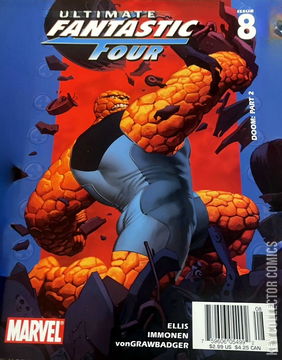Variant Cover for Ultimate Fantastic Four #8