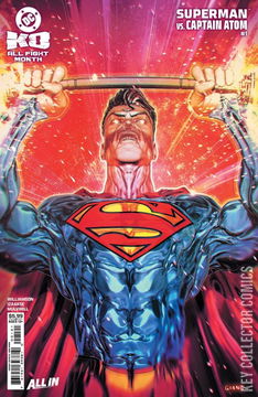 Variant Cover for DC K.O.: Superman vs. Captain Atom #1