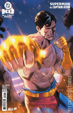Variant Cover for DC K.O.: Superman vs. Captain Atom #1
