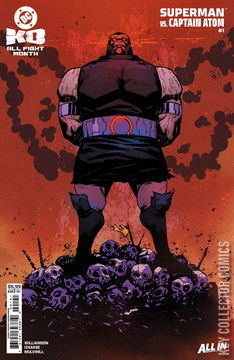 Variant Cover for DC K.O.: Superman vs. Captain Atom #1