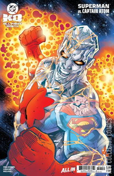 Variant Cover for DC K.O.: Superman vs. Captain Atom #1