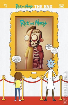 Variant Cover for Rick and Morty: The End #1
