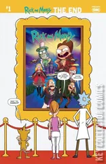 Variant Cover for Rick and Morty: The End #1