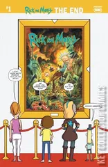 Variant Cover for Rick and Morty: The End #1
