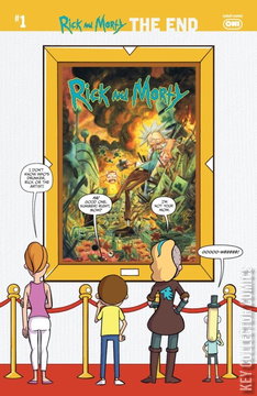 Variant Cover for Rick and Morty: The End #1