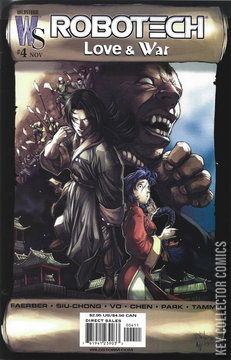 Variant Cover for Robotech: Love & War #4