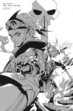 Variant Cover for Plot Holes #1