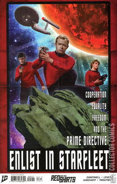 Variant Cover for Star Trek: Red Shirts #5