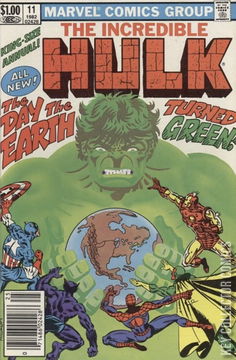 Variant Cover for Incredible Hulk Annual #11