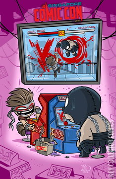 Variant Cover for Final Boss #1