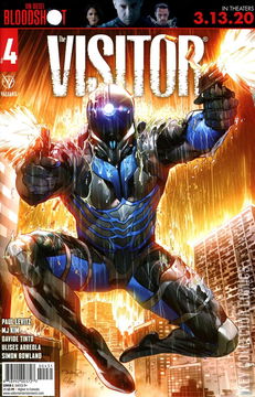 Variant Cover for The Visitor #4