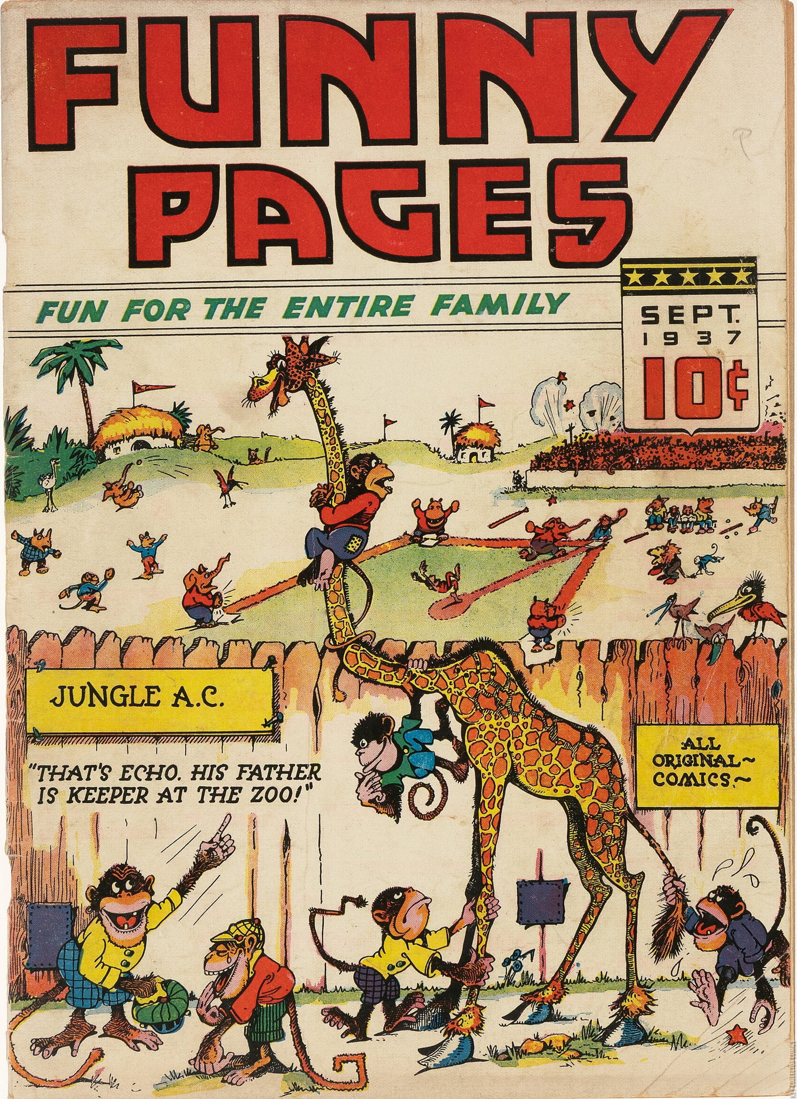 Funny Pages #1 (1937) – Value & Key Facts | Key Collector Comics