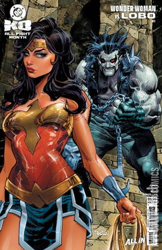 Variant Cover for DC K.O. Wonder Woman vs. Lobo #1