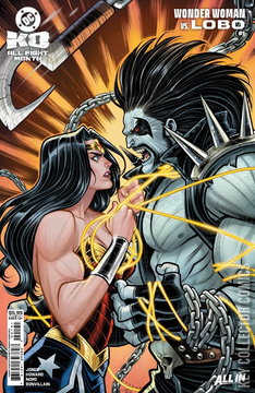 Variant Cover for DC K.O. Wonder Woman vs. Lobo #1