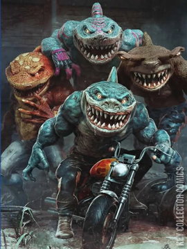 Variant Cover for Street Sharks #1