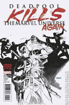 Variant Cover for Deadpool Kills the Marvel Universe Again #1