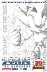Variant Cover for Sonic the Hedgehog #229