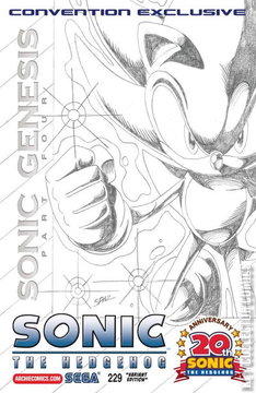 Variant Cover for Sonic the Hedgehog #229