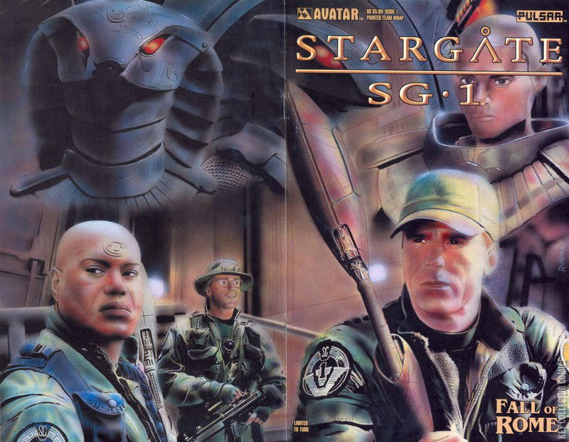 Variant Cover for Stargate SG-1: Fall of Rome #1