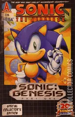 Variant Cover for Sonic the Hedgehog #226
