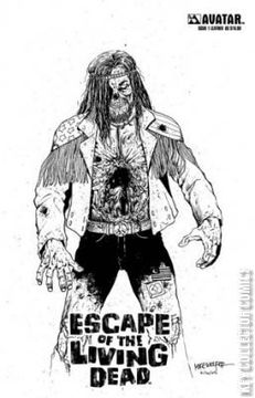 Variant Cover for Escape of the Living Dead #1