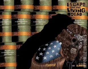 Variant Cover for Escape of the Living Dead: Fearbook #1