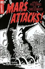 Variant Cover for Mars Attacks #3