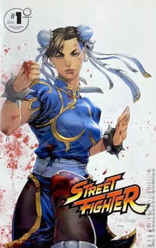 Variant Cover for Street Fighter: Omega #1