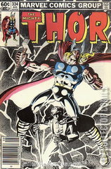 Variant Cover for Thor #334