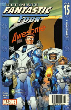 Variant Cover for Ultimate Fantastic Four #15