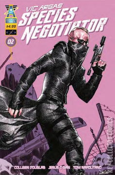 Variant Cover for Vic Argas: Species Negotiator #2