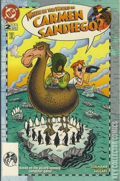 Variant Cover for Where In The World Is Carmen Sandiego? #2