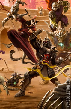 Variant Cover for Teenage Mutant Ninja Turtles: Battle Nexus #3