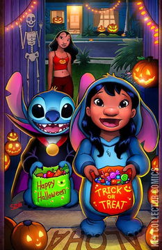 Variant Cover for Lilo & Stitch #5
