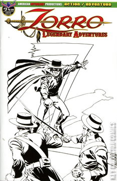 Variant Cover for Zorro Legendary Adventures #3