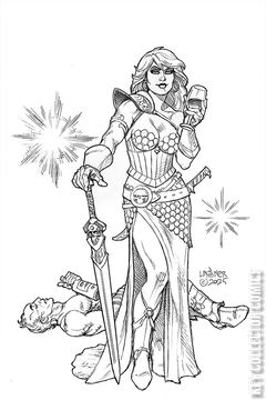 Variant Cover for Red Sonja New Year's Special 2025 #1