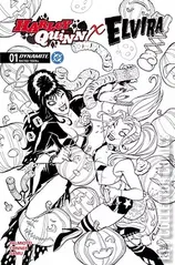 Variant Cover for Harley Quinn x Elvira #1