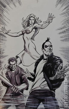 Variant Cover for Haunted High-Ons: The Curse of the Green Book #1