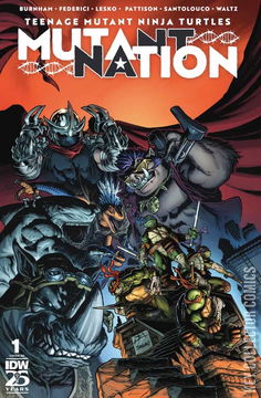 Variant Cover for Teenage Mutant Ninja Turtles: Mutant Nation #1