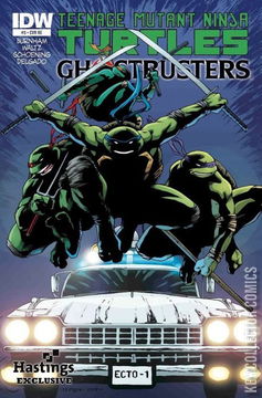 Variant Cover for Teenage Mutant Ninja Turtles / Ghostbusters #3