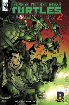 Variant Cover for Teenage Mutant Ninja Turtles / Ghostbusters 2 #1